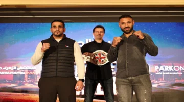 حدث رياضي مرتقب نزال الملاكم عيسى الدح ضد بروك في لندن